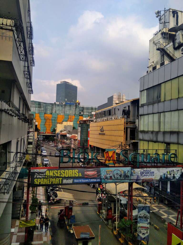 Pasar Melawai Blok M